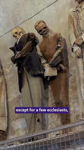 💀💀💀 #catacombs #mummies #skeletons | Gaia