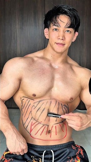 3 Abs Exercises to Make Your Abs Super Strong‼️ #absworkout