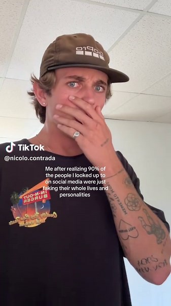 You’re basically looking through a keyhole | people faking their personality