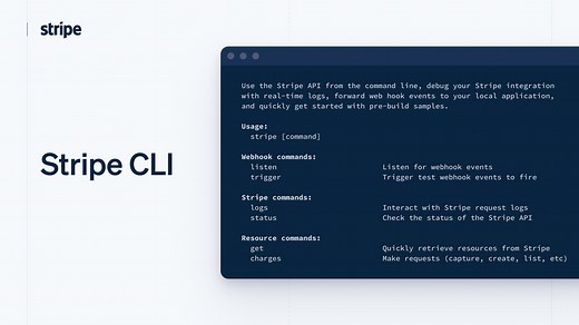 Introducing the Stripe CLI