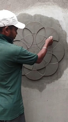 beautiful house wall plaster design #plasterdesign #art #shorts #wallplasteringdesign #youtubeshorts