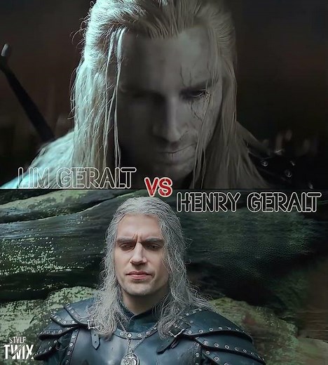 Henry Geralt vs Liam Geralt—Potion Effect ⚔️🔥 #geraltofrivia#thewitcher #netflix #edit #henrycavill