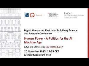 GRY HASSELBALCH: Human Power. A Politics for the AI Machine Age
