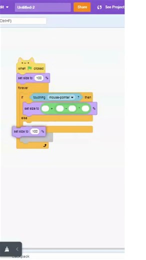 How To Create An Amazing Zoom In,Out Effect In Scratch.#shorts #shortvideo