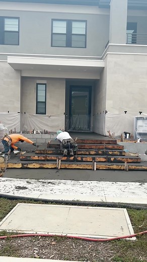 Floating Outdoor Steps Construction Ideas