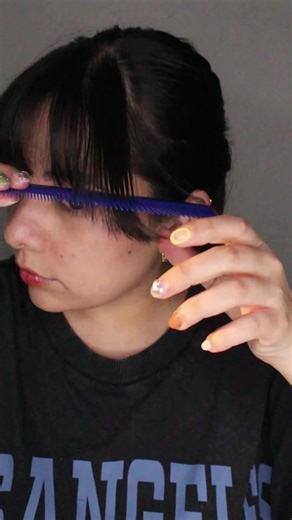 Corte de flequillo al estilo coreano paso a paso