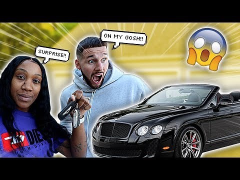 SURPRISING TRAY WITH A BENTLEY FOR HIS BIRTHDAY 😲