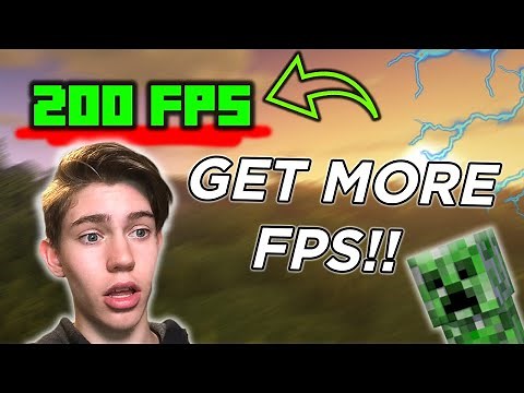 HOW TO INCREASE FPS IN JAVA MINECRAFT!! (2 methods)