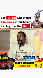 135K views · 4.5K reactions | The African who scared Europeans so much they had to get the STRAP Flash Sale is Live, Get the Voice of the Ancestors book series ASAP and go deeper  Link in Bio  | Voice of the Ancestors | Facebook