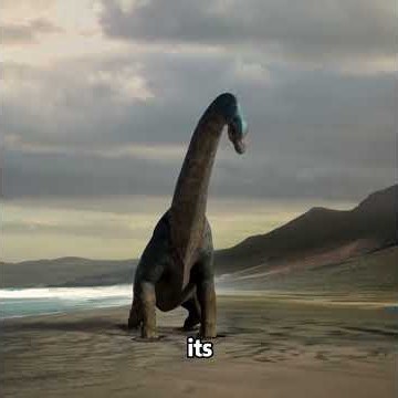 A titanosaur is attacked by another of its kind #dinosaur #nature #animals #foryou #fyp