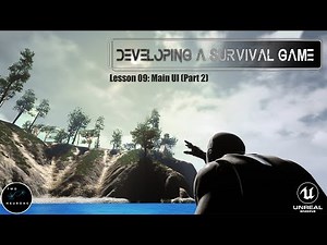 09 Main UI Part 2 [UE4 - Survival Game]