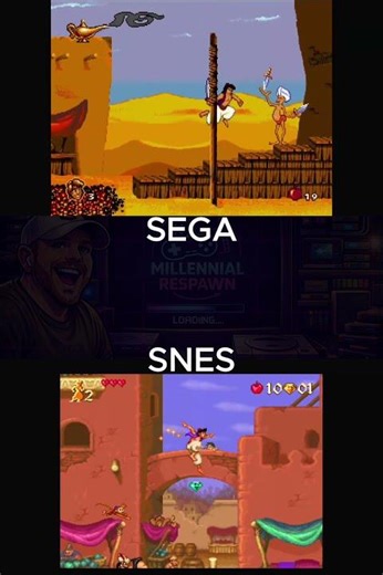 Why Is Aladdin COMPLETELY Different on SEGA vs SNES?