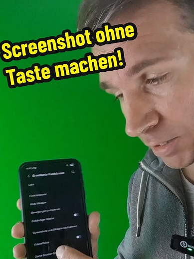 Screenshot ohne Tastendruck für dein Smartphone