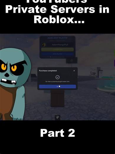 Sneaking into YouTubers Private Servers in Roblox...
