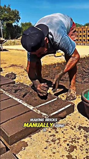 Educational Video: Traditional Brick Making Process by Hand