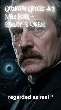 Quantum Quotes #3 - Niels Bohr - what is real, cannot be regarded as real