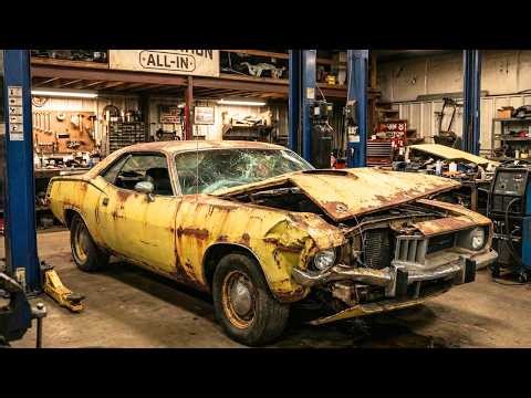 Forgotten 1973 Barracuda 340 Gets an Incredible Second Chance #carrestoration