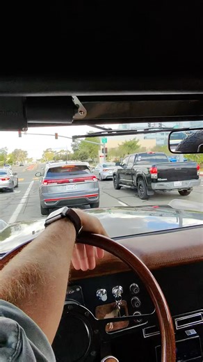 POV: Driving a classic Ford Bronco