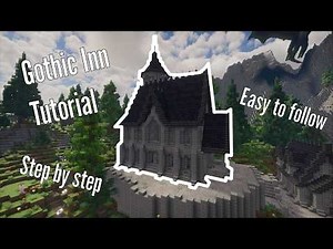 🏰 Gothic Inn in Minecraft | Medieval Tavern & Fantasy Lodge Build Tutorial
