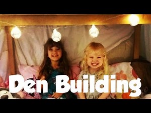 Den building - quick DIY den - Imaginative play - creative play