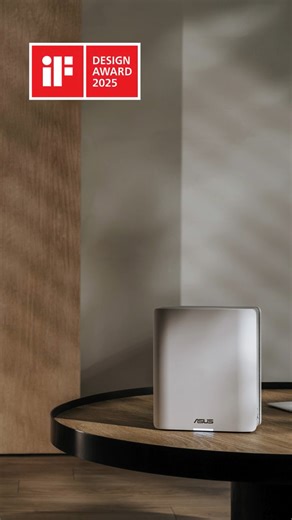 🏆Mândru câștigător al premiului iF Design!⁣ ⁣ #ZenWiFi îmbină designul minimalist cu acoperire pentru întreaga casă — un sistem WiFi făcut să fie văzut, nu ascuns⁣. ⁣ 👉Mai multe detalii: https://asus.click/2025-zenwifi ⁣ #WorryFreeWiFi | ASUS