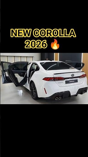 2026 Corolla Sedan — Toyota’s New Era of Reliability