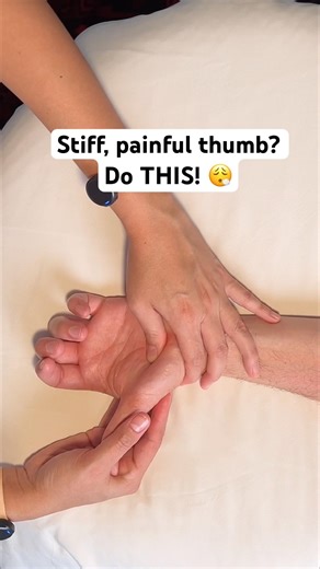 How to Relieve Thumb Pain! 😮‍💨 #shorts