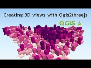 QGIS Tutorials 002 Creating 3D views with Qgis2threejs