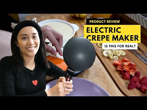 Moss & Stone Electric Crepe Maker REVIEWED
