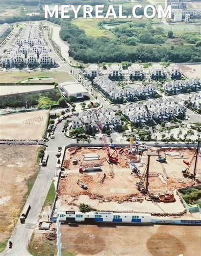Toàn cảnh vị trí các khu căn hộ Gladia Khang Điền & Keppel Land - MEYREAL