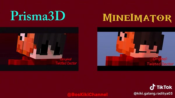 Minecraft Animation Using Prisma3D and Mineimator