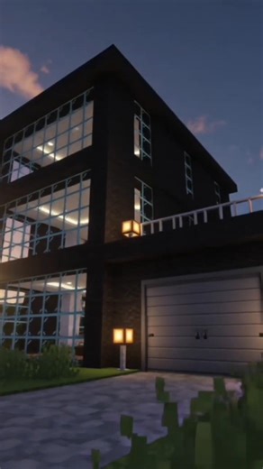 POV: You build a LUXURY Modern Mansion in Minecraft 💎🏡#MinecraftBuild #LuxuryHouse #ModernMansion l