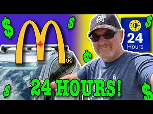 Living at McDonald’s for 24 Hours (Stealth Camping)