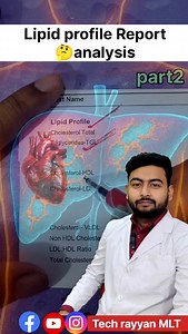 Lipid profile Report||part 2||#labtechnician #lipidprofile #cholesterol #health | Rayyan Alam