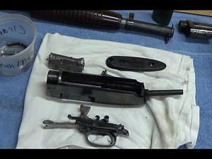 Winchester Model 12 Project Part Four Final Parts Cleaning Heavy Metal Version