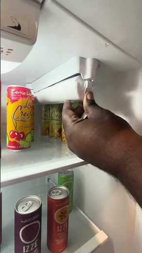 Replacing your refrigerator filter is as easy as...