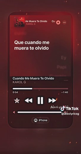 Karol G: Cuando Me Muera Te Olvido - Letras y Música
