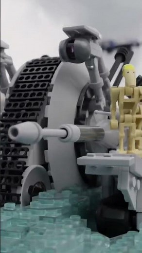 The Battle of Kashyyyk in LEGO Cinematic