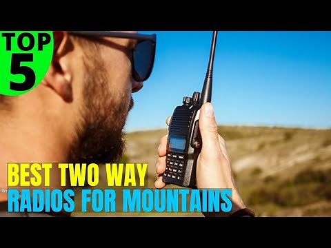 Top 5 Best Two Way Radios For Mountains (Review & Buying Guide)