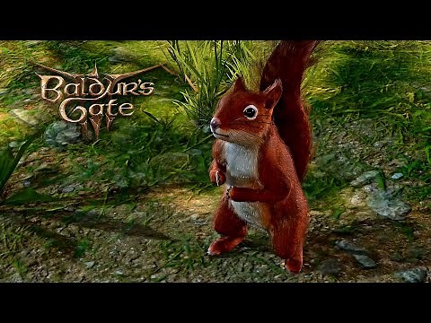 Baldur's Gate 3 - Dark Urge Slaughters Squirrel
