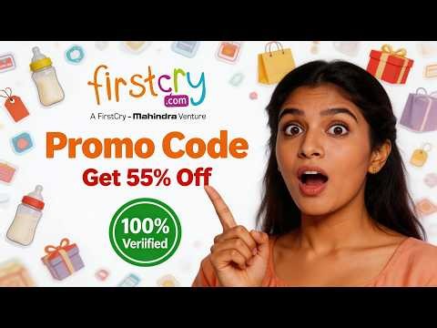 ✅ FirstCry Discount Code 🔥 Get First Order 55% OFF (NEW USERS)