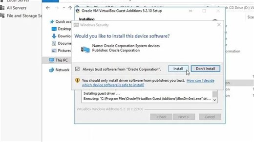 Install VirtualBox Guest Additions