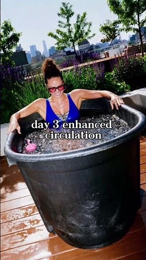 What Will Happen If You Take A Cold Plunge For 7 Straight Days? #facts #weightlossdiet
