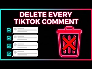How to Delete All TikTok Comments – Step by Step!