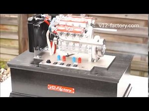 V8 Modellmotor,108ccm, 4takt-Motor,
