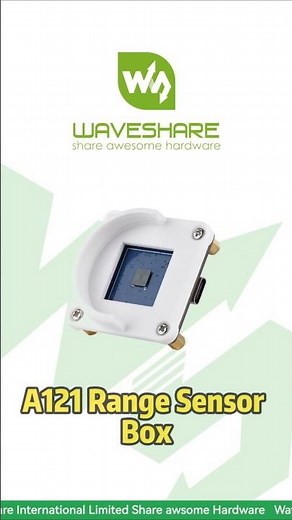 A121 Range Sensor Box,60GHz PCR Tech for Micro-Motion Detect,High Precision: 3cm Ranging Accuracy