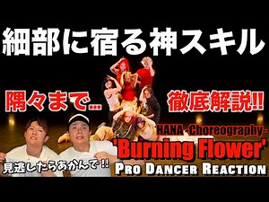 [HANA] A professional dancer gives a detailed explanation of the highlights of Burning Flower tha...