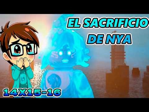 EL SACRIFICIO DE NYA | LEGO Ninjago T14 Ep 15-16 - Reacción