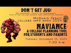 Naviance: A College Planning Tool for Students and Parents