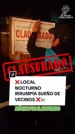 Municipalidad CGAL on TikTok